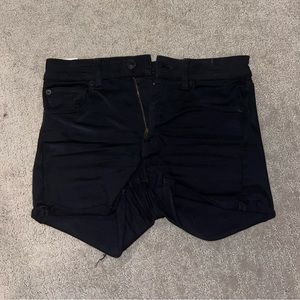 American Eagle Black Jean Shorts Next Level Stretch